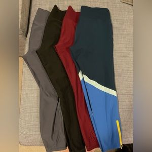 Old Navy Elevate Leggings with built in sculpt. Lot of 4.